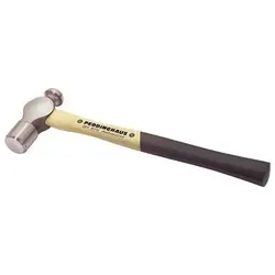 Peddinghaus, Hammer, Ingenieurhammer mit Hickorystiel, Runde Bahn und Kugelkopf (675 g)