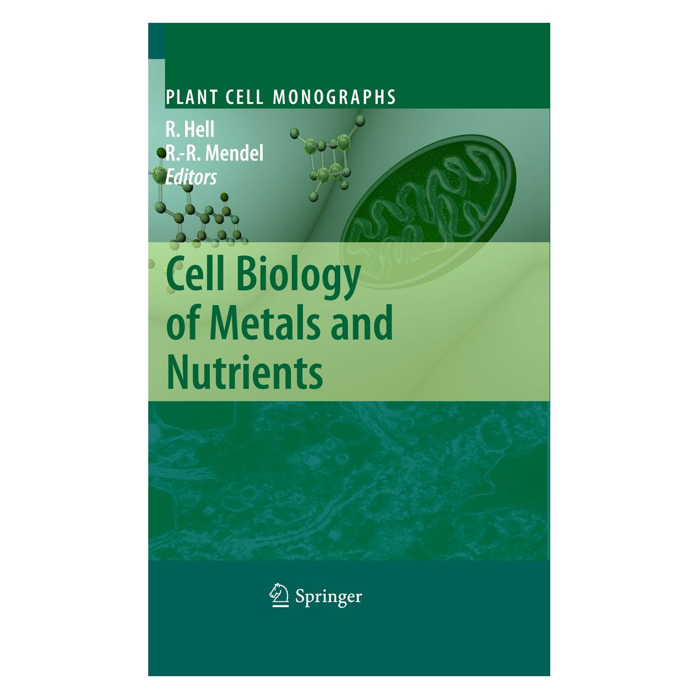 Springer Cell Biology of Metals and Nutrients (9783642106125)