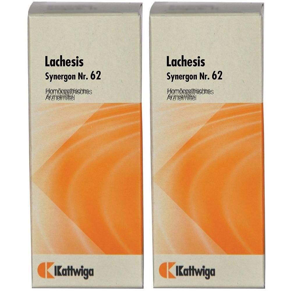 Synergon Komplex 62 Lachesis Tropfen 2x 2x50 ml