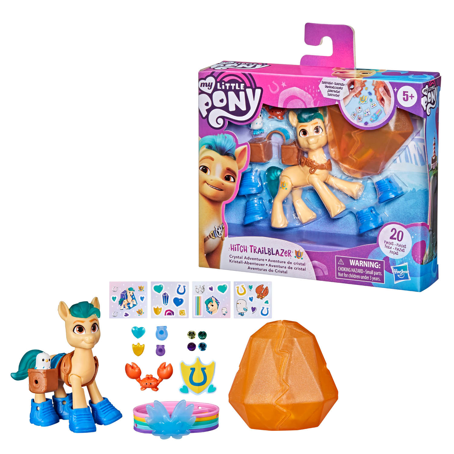 Hasbro My Little Pony Film: Kristallen Avontuur Ponyfiguur Hitch