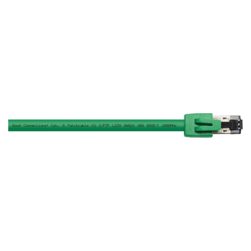 Good Connections Alcasa 8080-100G Netzwerkkabel 10 m Cat8.1 S/FTP (S-STP) Grün (S/FTP, CAT8.1, 10 m) (8080-100G)