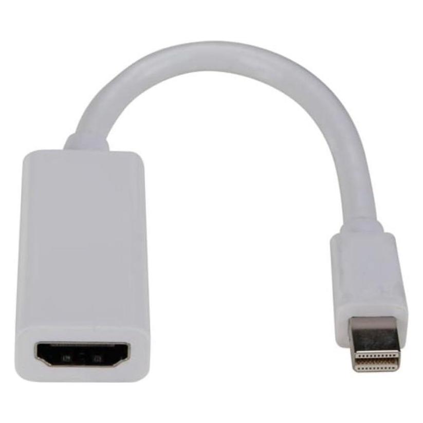HQ power multimedia MINI DISPLAYPORT AUF HDMI-ADAPTER - 17 cm - STECKER / BUCHSE (HDMI) (MDPHDMI)