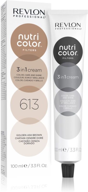 Revlon Professional Nutri Color Filters Toning masque colorant nourrissant à usage professionnel 613 100 ml