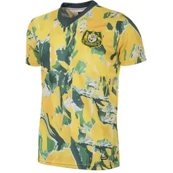 Copa Football, Herren, Fussballtrikot, Australien 1990 - 93 Retro Trikot (XL), Gelb