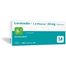 Loratadin-1 A Pharma Tabletten 100 St