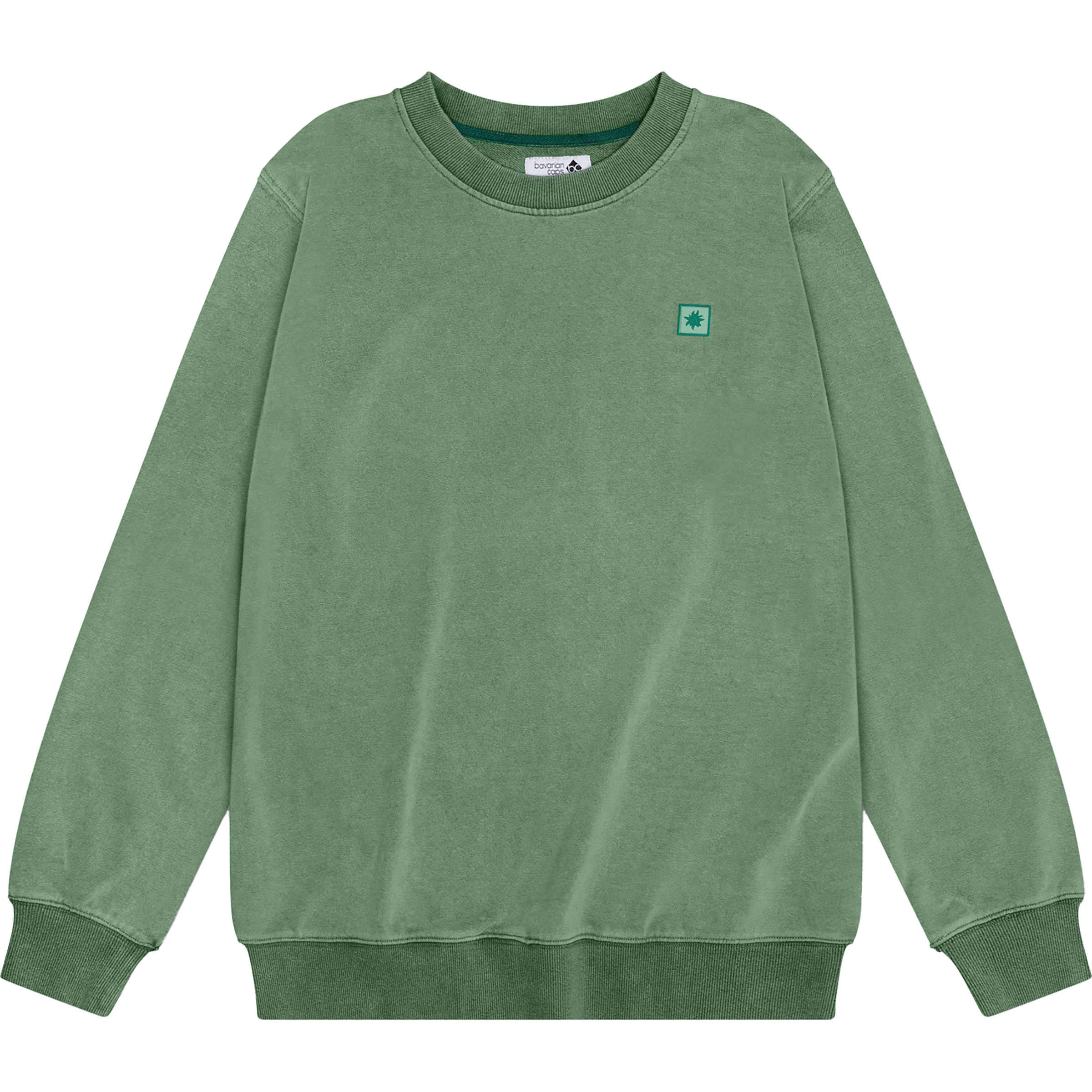 Bavarian Caps Edelweiß: Core Collection Herren Pullover gruen Größe M Lifestyle Hautfreundlich