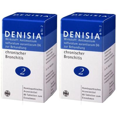 Denisia 2 chronische Bronchitis Tabletten 2x 2x80 St