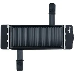 Wëasy Raclette TIK12 / 2 Personen / Raclette und Grill / verbindbar mit TAK12 und bis zu 4 Geräten / 2 Pfannen und 2 Holzspatel