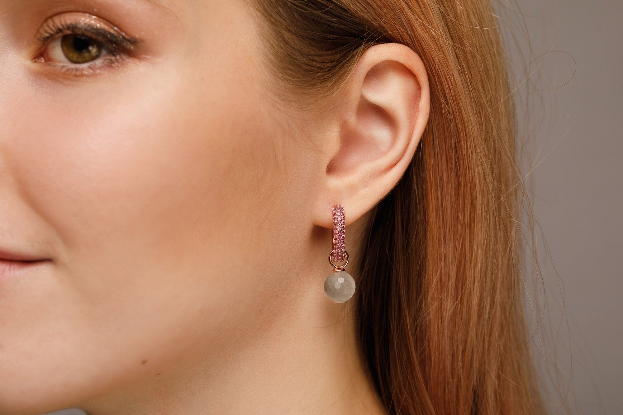 NEORE Amara Pink Warm Base Earrings