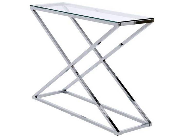 Konsolentisch Xtra Console Chromfarben B: 30 cm