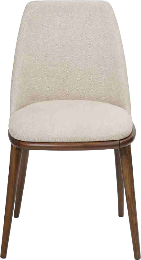 Set van 2 witte designer eetkamerstoelen