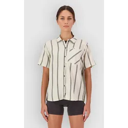 Mons Royale At Merino Funktionsshirt bone stripe Gr. M