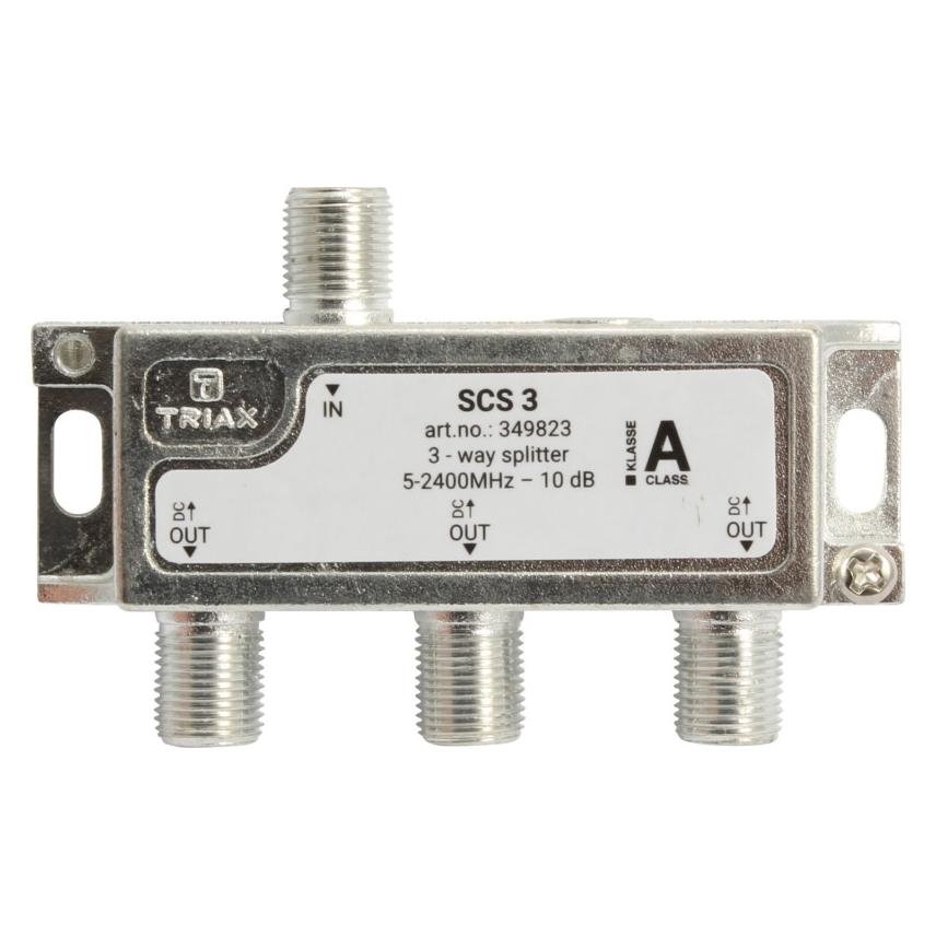 Triax SCS 3 F-Verteiler 5-2400 MHz DC (Kabel) (349823)