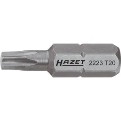HAZET Bit Sechskant 6,3 (1/4 Zoll) Tamper Resistant TORX® Profil - 2223-T15
