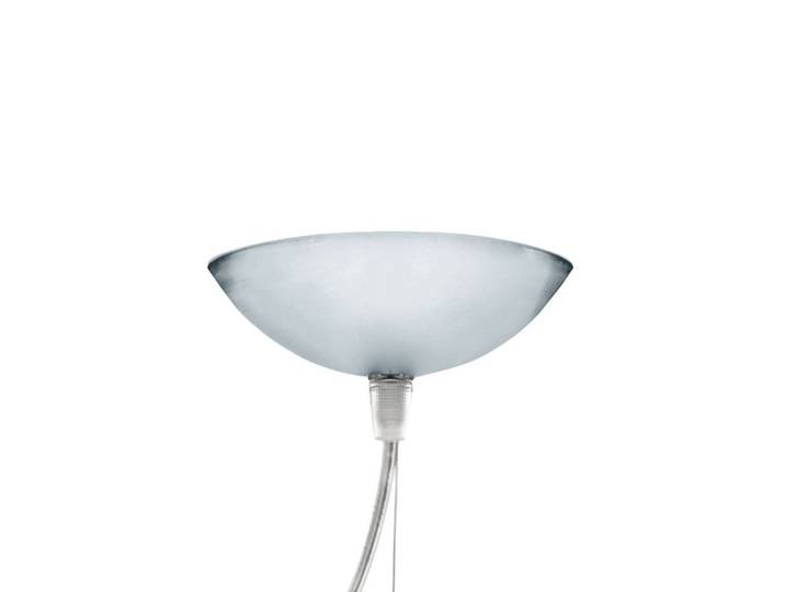 Suspension Small FL/Y blanche - Kartell - Salon / séjour - Design - Plastique - À ampoule unique
