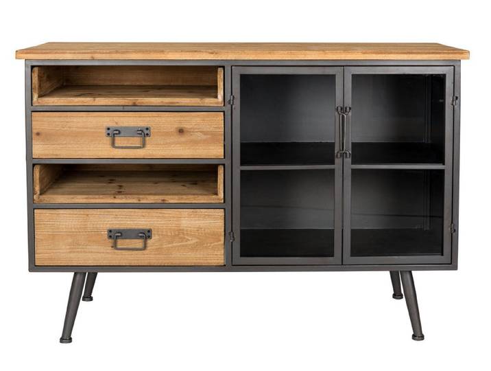 Sideboard Damian – aus Kiefernholz - Luxusbetten24