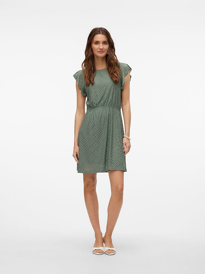 Vero Moda Kleid in Grün - L