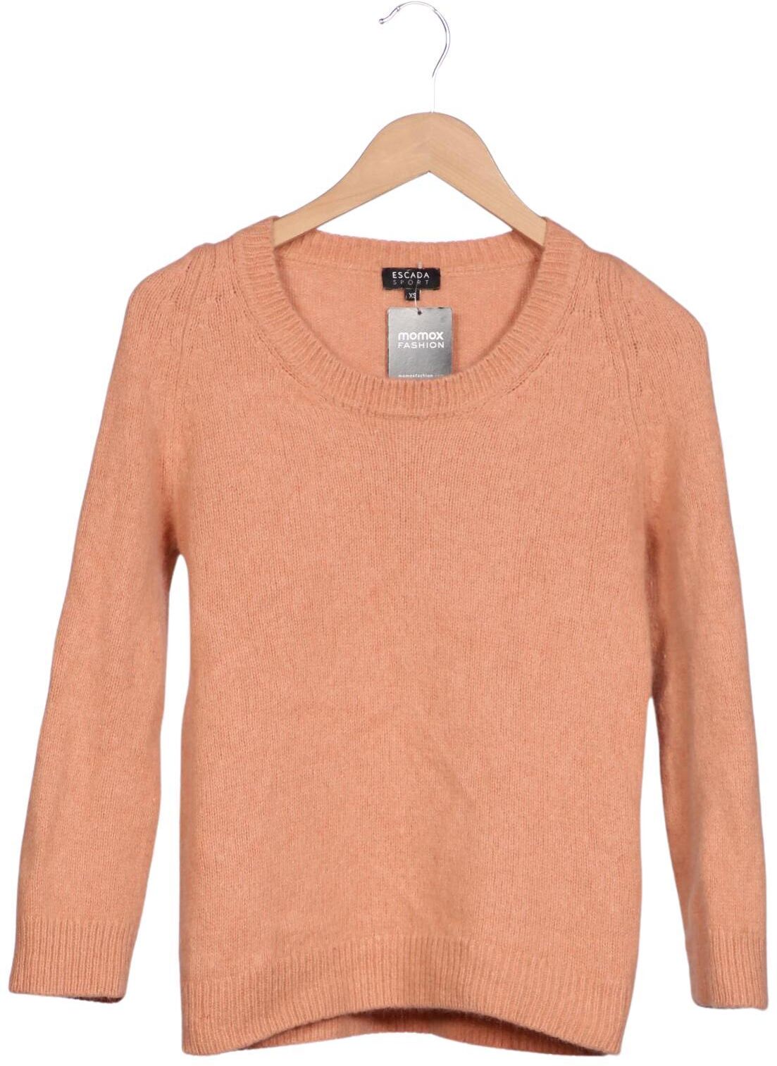 Escada Sport Damen Pullover, Orange, Gr. XS, Angorawolle / Synthetik / Schurwolle - Second Hand