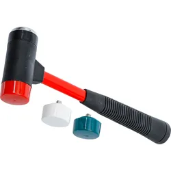 BGS Wechselkopf-Hammer-Satz | Fiberglasstiel | Ø 38 mm