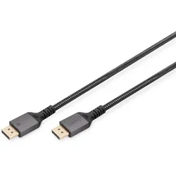 DIGITUS 8K DisplayPort Anschlusskabel DP zu DP, 2m