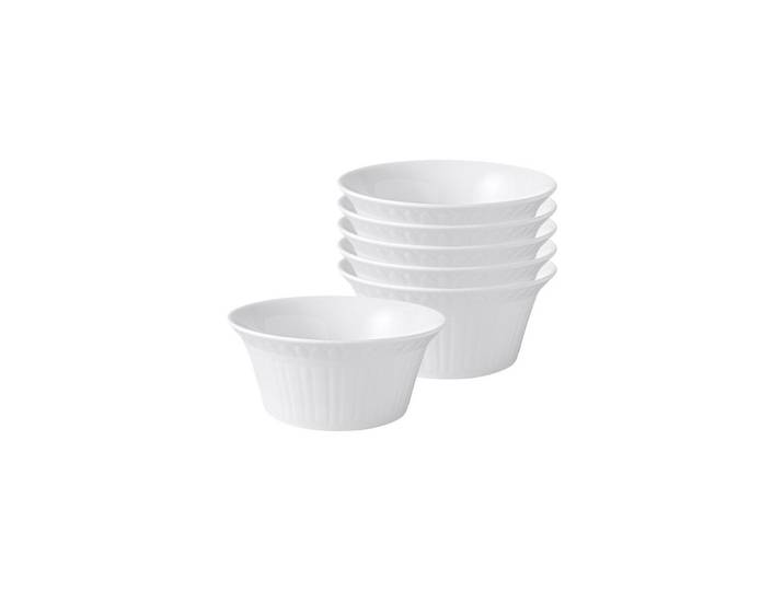 DESSERTSCHALEN Cellini weiß ø 12,5 cm 6er Set