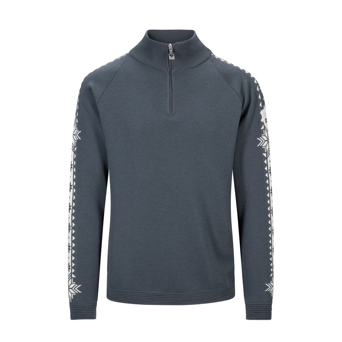 Dale of Norway Geilo Masc Sweater steel offwhite (H00) S 95041-H00-S
