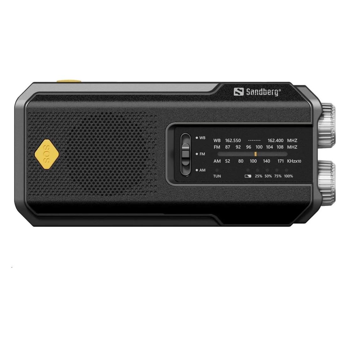 Sandberg Survivor Radio All-in-1 2000 (AM, FM, Radio Frequency (RF)) (421-04)