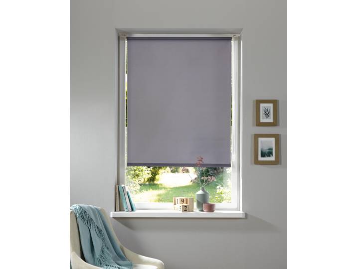 Rollo GOODPRODUCT Themse-Uni Gr. 3, grau, B:60cm H:150cm, Polyester, Rollos, Rollo, Bestseller, Rollo Fenster, Seitenzugrollo, Sonnenschutz