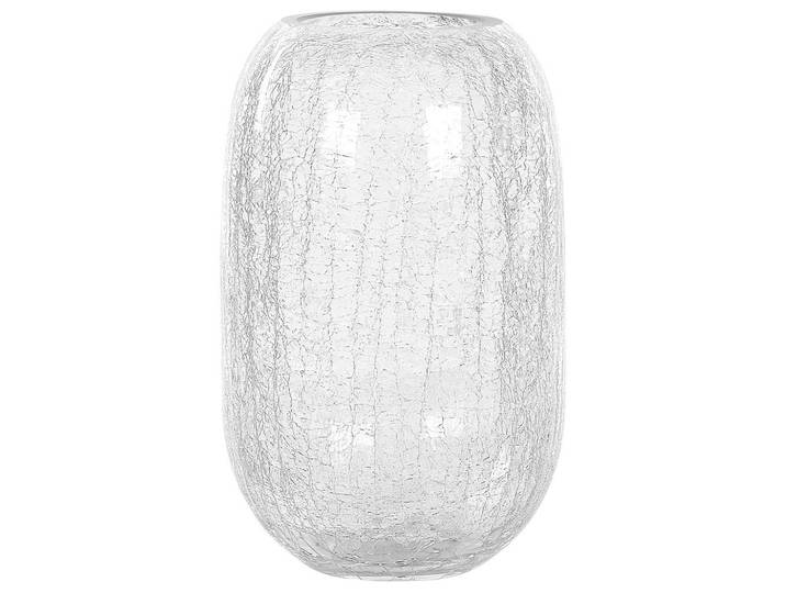Beliani Blumenvase Glas transparent Kyrakali, Transparent, Mode, 28 cm, Dekoration, Vasen, Glasvasen