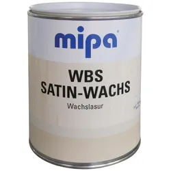 MIPA WBS Satin-Wachslasur weiss matt 680ml