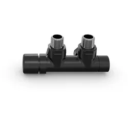Zehnder Zubehör Anschlussarmatur Typ Q Eckform Thermostatkopf li., Sonderlack, 839109 839109