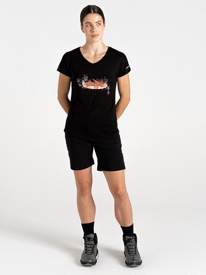 Dare 2b Trainingsshirt "Serene Tee" in Schwarz - 38