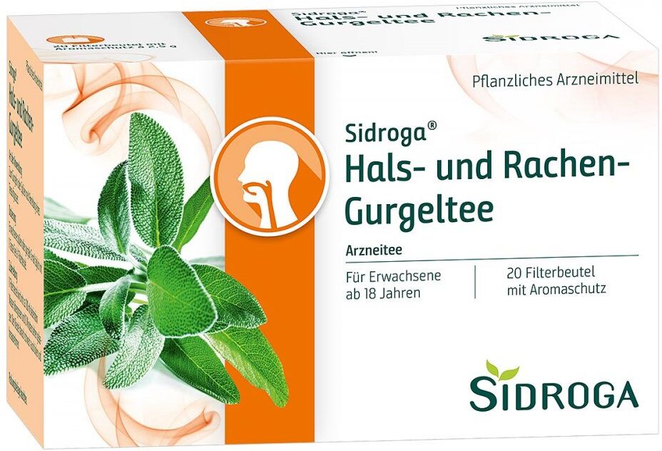 Sidroga Hals- und Rachen-Gurgeltee