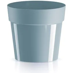 Prosperplast - CUBE BASIC Topf - 12,4x12,4x11,4cm in Hellgrau farbe