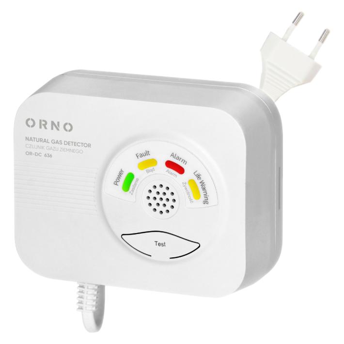 Orno Czujnik gazu ziemnego 230V AC (54078494)