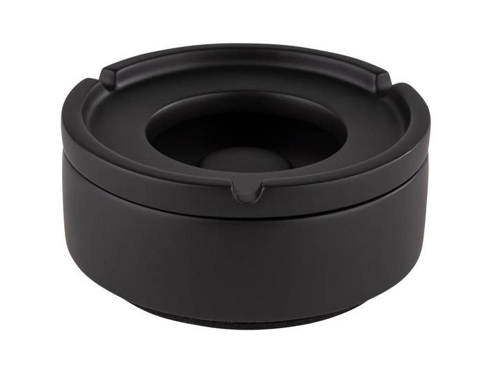 Aschenbecher Svart schwarz Beton D 10.5 cm