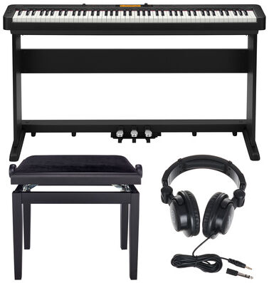Casio CDP-S360 Deluxe Bundle Schwarz