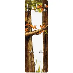 WANDGARDEROBE - Zuhause der Einhörnchen 34/105 cm