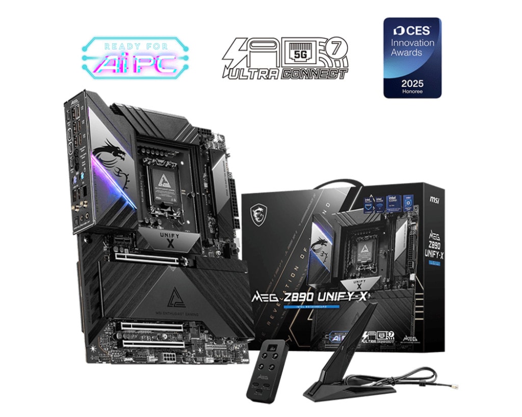 MSI MEG Z890 UNIFY-X WIFI ATX Mainboard - Sockel 1851