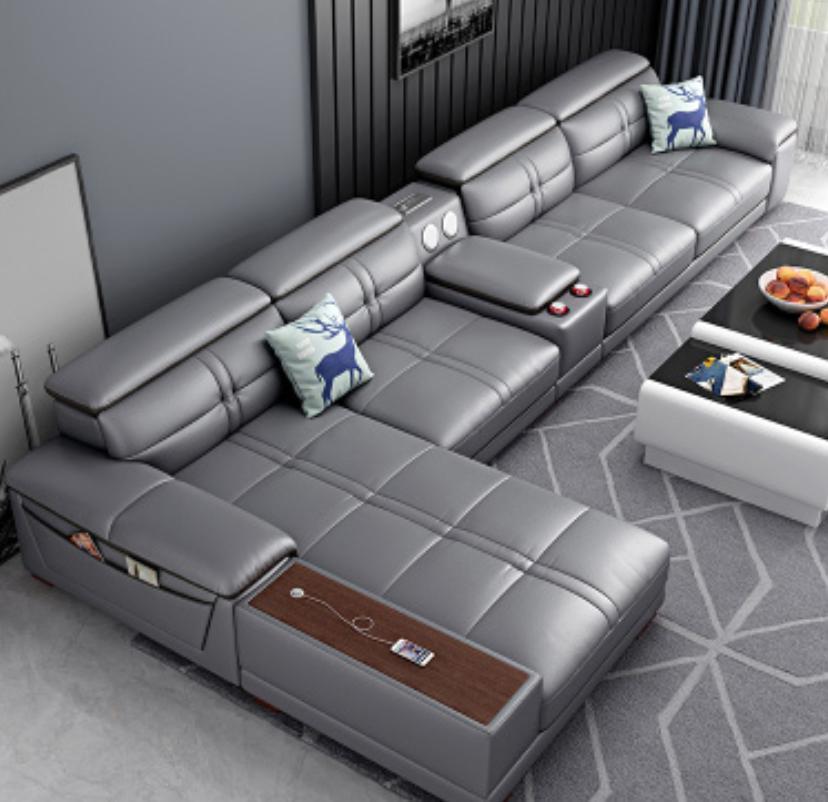 Ecksofas Ecksofa L-Form Polster Sofa Sofas Relax Sitz Möbel Wohnlandschaft Couch