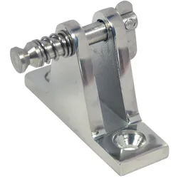 Verdeckbeschlag mit Klappnasenbolzen, A4, 60x18mm