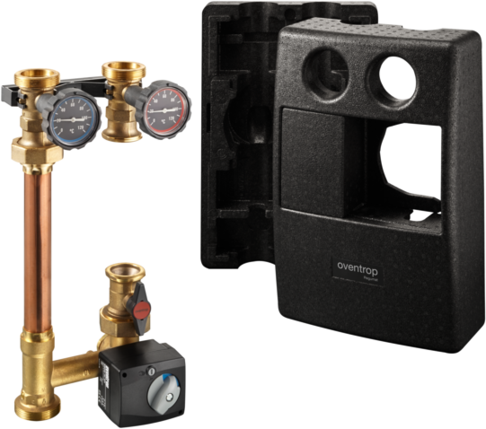 Oventrop Regumat Kessel-Anbindesystem 1355275 DN 32, ohne Pumpe, mit Pumpenkugelhahn
