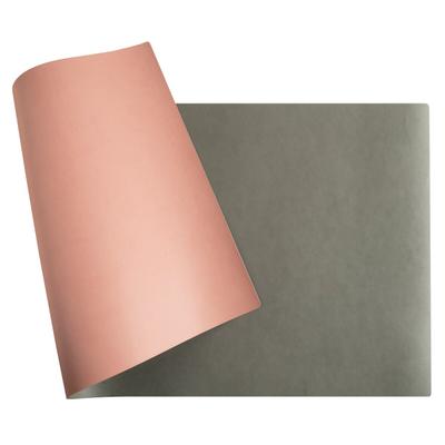 Exacompta 29163E Flexible Schreibunterlage Home Office, aus zweifarbigem Kunstleder (Polyurethan), weich und widerstandsfähig, 43 x 90 cm, grau