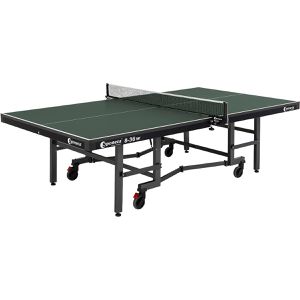Sponeta Tischtennisplatte S 8-36 w, 25 mm Platte, Indoor, 274 x 152,5 x 76 cm, grün, rollstuhlgerecht, ITTF Zulassung