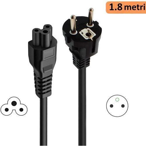 Ewent Cabo de Alimentação  AC Power - Preto - 1.8m
