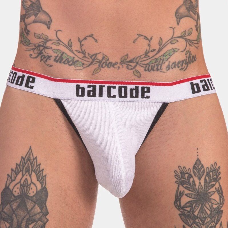 Barcode Berlin Jockstrap Cosme Blanc