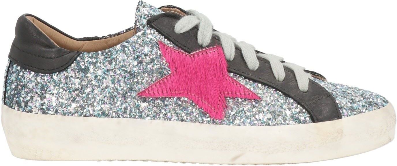 Crown Sneakers Mujer Plata 35 Mujer