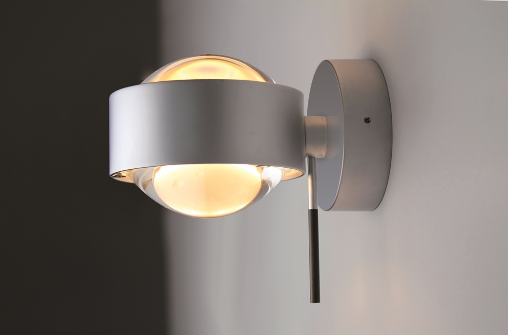 Top Light PUK MINI WALL + LED-Wandleuchte chrom matt 2-0801-LED 4251349304380