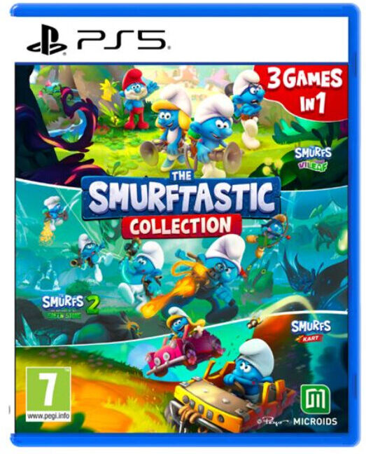 INFOCAPITAL JOGO PS5 THE SMURFTASTIC COLECIONADOR 3-1