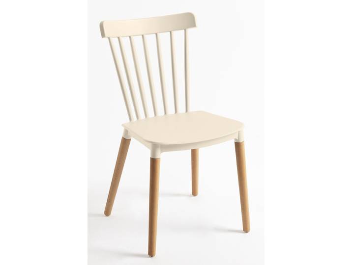 4er Set Leka Stühle - Beige